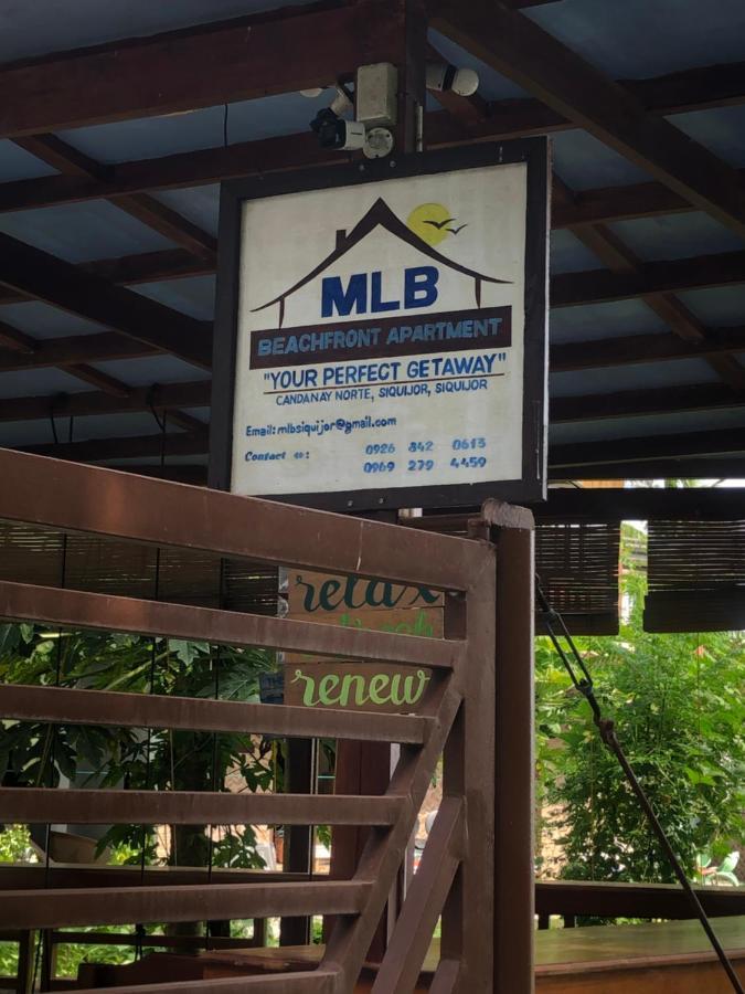 Mlb Beachfront Apartment Siquijor Bagian luar foto